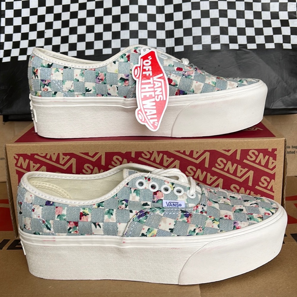 Vans Authentic Stacked Woven Floral/Multi WMNS sneakers-platforms